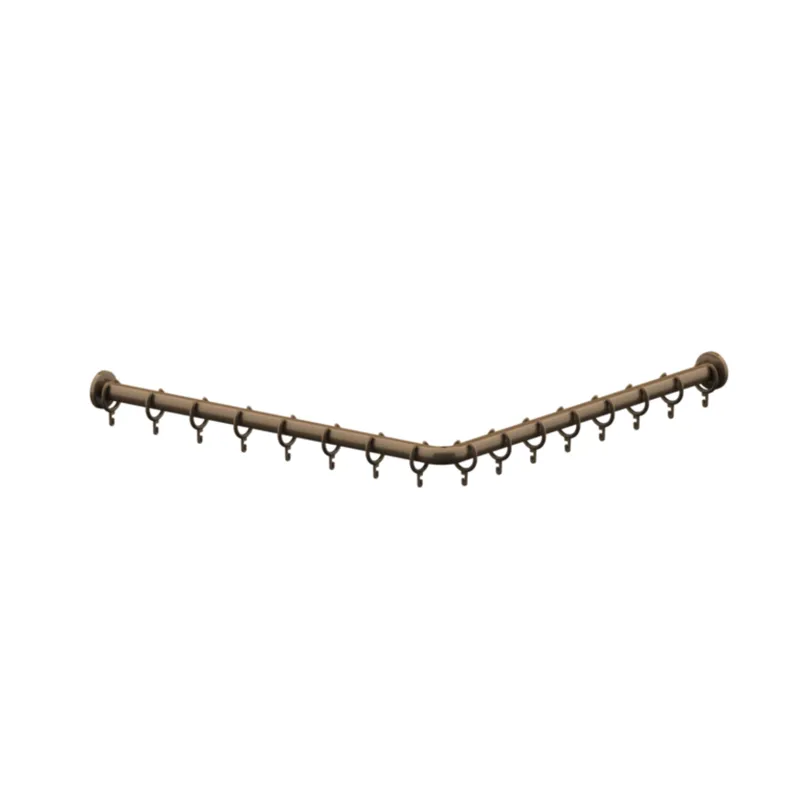 Normbau Nylon Care 400 Duschvorhangstange 0781010 Taupe