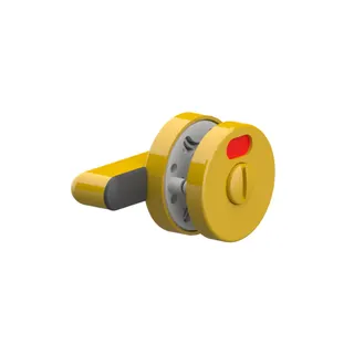 Normbau Nylon Trennwandriegel 0840010 Gelb – Bild 2