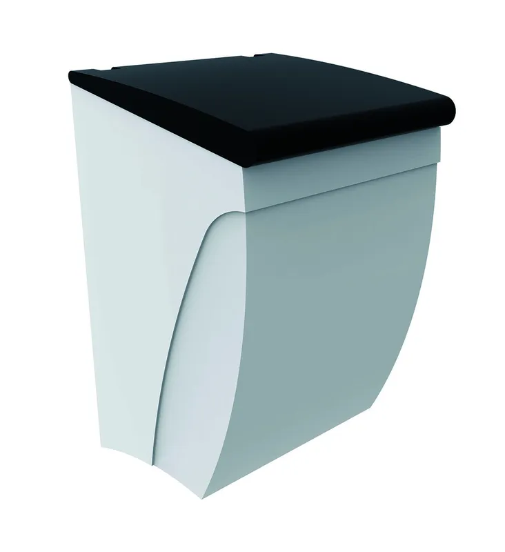 Normbau Nylon Care Abfallbehälter 0924480 Dunkelgrau
