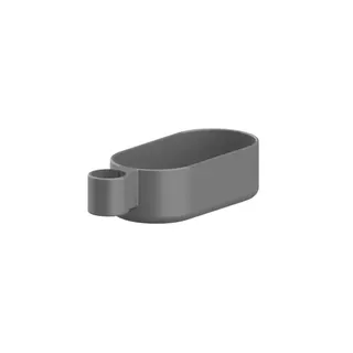 Normbau Nylon Care Duschablage 0925380 Dunkelgrau – Bild 2