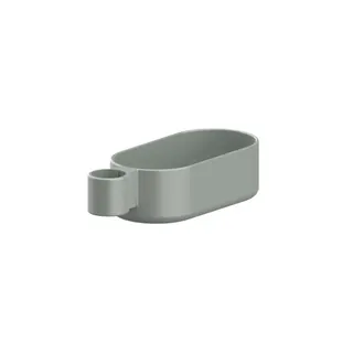 Normbau Nylon Care Duschablage 0925380 Verkehrsgrau – Bild 2