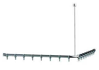 Normbau Inox Care Duschvorhangstange 2065050 Edelstahl – Bild 2