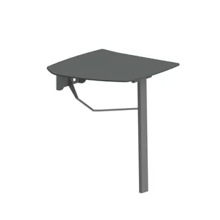 Normbau Verso Care Klappsitz 3500015 Dunkelgrau – Bild 2