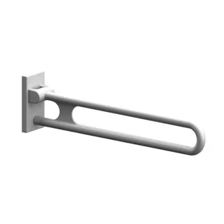 Normbau Nylon Care Stützklappgriff 3500450 Weiß