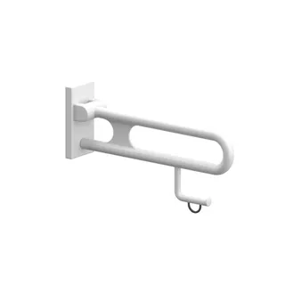 Normbau Nylon Care Stützklappgriff 3500610 Weiß