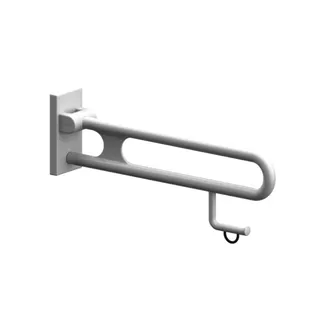 Normbau Nylon Care Stützklappgriff 3500630 Weiß