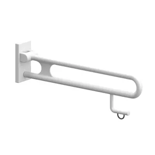 Normbau Nylon Care Stützklappgriff 3500650 Weiß – Bild 2