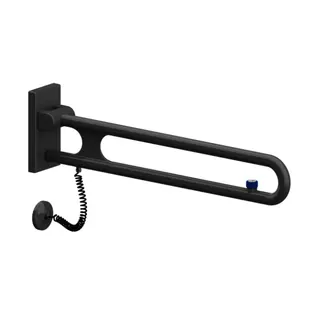 Normbau Nylon Care Stützklappgriff 3500781 Dunkelgrau