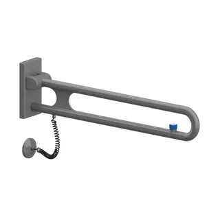 Normbau Nylon Care Stützklappgriff 3500781 Dunkelgrau – Bild 2