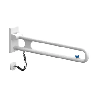 Normbau Nylon Care Stützklappgriff 3500781 Weiß – Bild 2