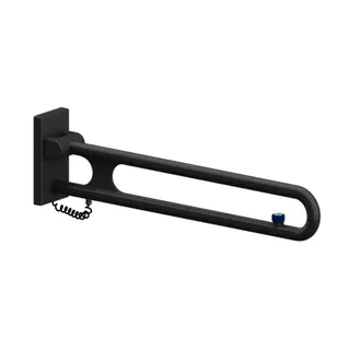 Normbau Nylon Care Stützklappgriff 3500881 Dunkelgrau