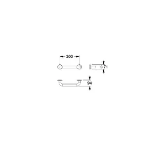 Normbau Nylon Care 300 Haltegriff 4300633 Dunkelgrau – Bild 5