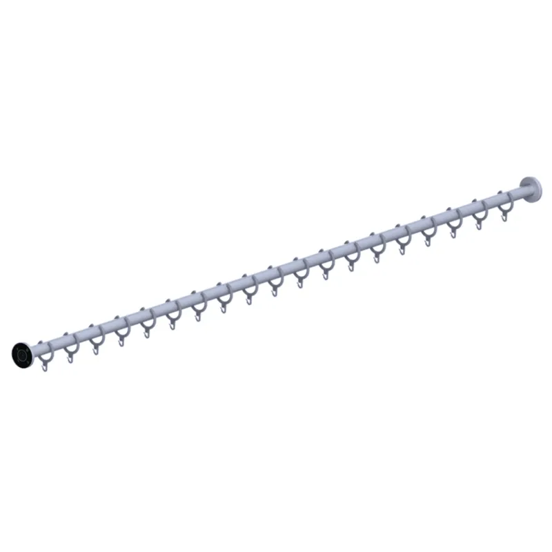 Normbau Cavere Care Duschvorhangstange 7381240 Weiß