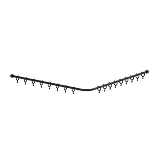 Normbau Cavere Care Duschvorhangstange 7382090 Carbonschwarz – Bild 2