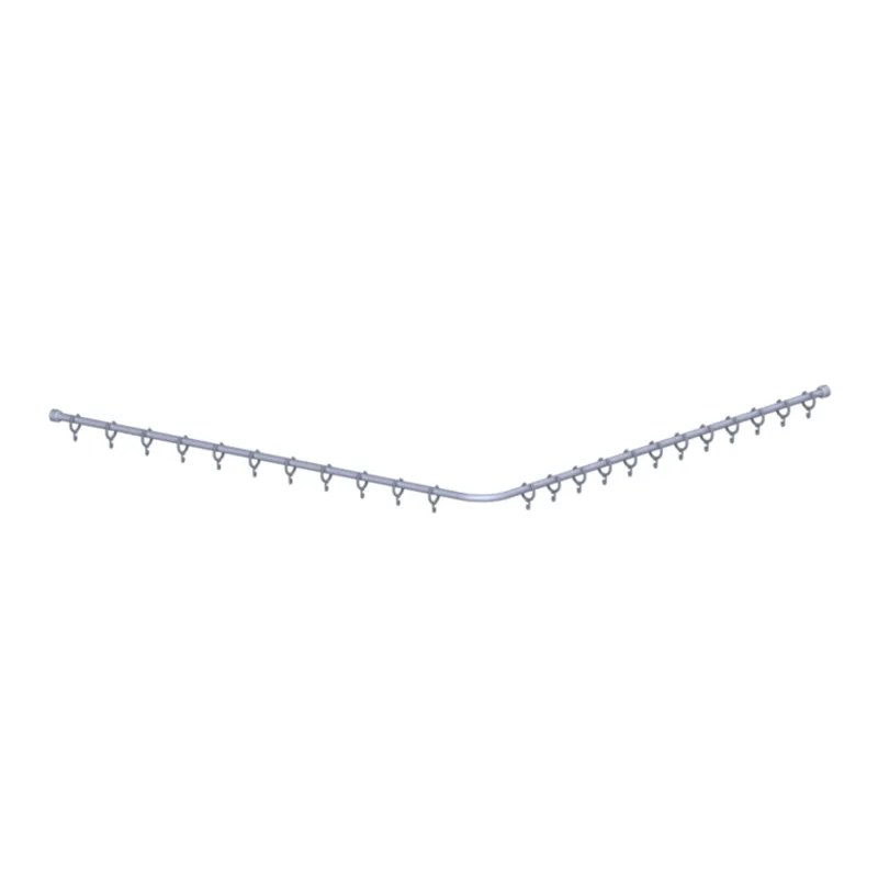 Normbau Cavere Care Duschvorhangstange 7382140 Weiß