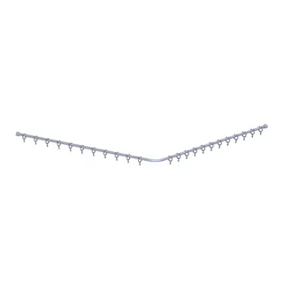 NB Cavere Care Duschvorhangstange 7382140 Weiß