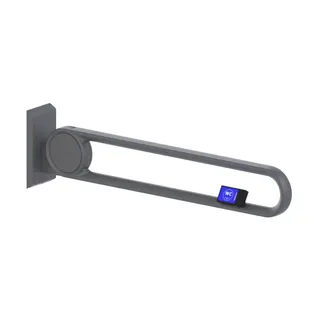 Normbau Cavere Care Stützklappgriff 7447284 Anthrazit-Metallic – Bild 2