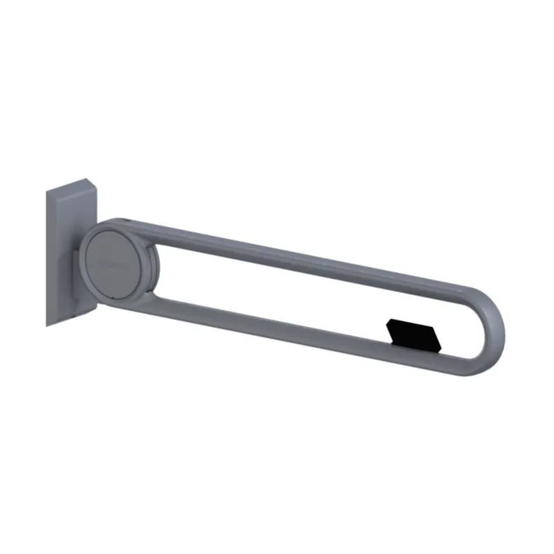 Normbau Cavere Care Stützklappgriff 7447288 Silber-Metallic