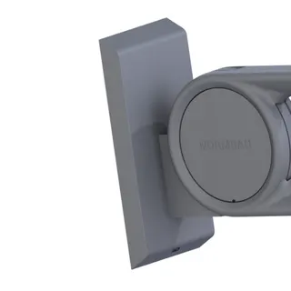 Normbau Cavere Care Stützklappgriff 7447288 Silber-Metallic – Bild 3