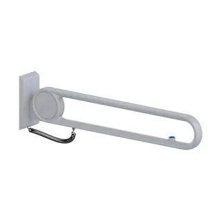 Normbau Cavere Care Stützklappgriff 7447881 Silber-Metallic – Bild 2