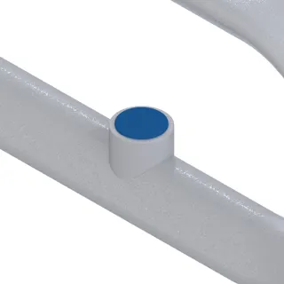 Normbau Cavere Care Stützklappgriff 7447881 Silber-Metallic – Bild 5