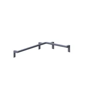 Normbau Cavere Care Duschhandlauf 7484046 Silber-Metallic