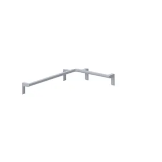 Normbau Cavere Care Duschhandlauf 7484046 Silber-Metallic – Bild 2