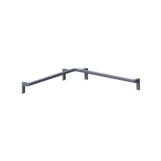 Normbau Cavere Care Duschhandlauf 7484075 Silber-Metallic