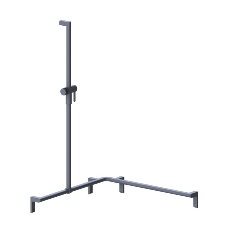 Normbau Cavere Care Duschhandlauf 7486076 Silber-Metallic