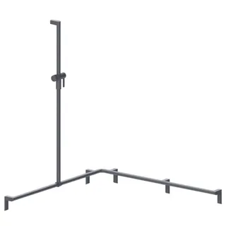 Normbau Cavere Care Duschhandlauf 7486110 Anthrazit-Metallic – Bild 2
