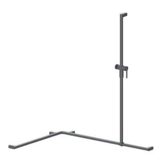 Normbau Cavere Care Duschhandlauf 7486116 Anthrazit-Metallic – Bild 2