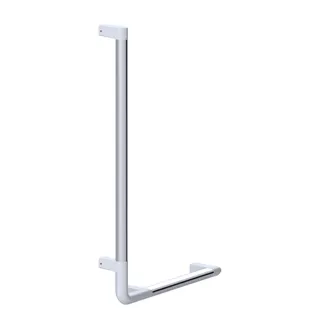Normbau Cavere Care Chrome Winkelgriff 9464075 Chrome Weiß – Bild 2