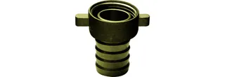 ASW Schlauchverschraub. reduziert MS roh 2-teilig Überwurf 1" für Schlauch 1/2"