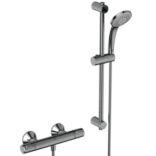 Ideal Standard Brausethermostat AP Ceratherm T25 Ausld.80mm Brausestange 600mm Chrom