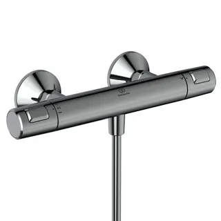Ideal Standard Brausethermostat AP Ceratherm T25 Ausld.80mm Brausestange 600mm Chrom – Bild 4