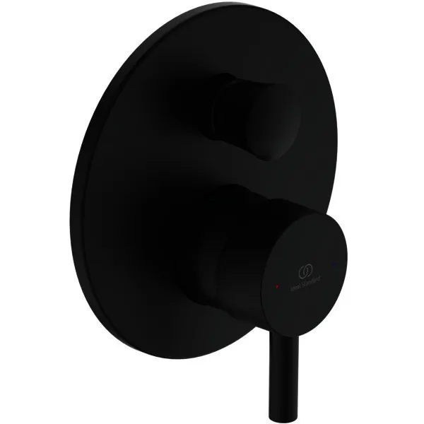 Ideal Standard Badearmatur UP Ceraline, Silk Black