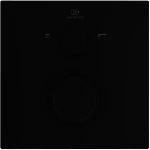 Ideal Standard Badethermostat UP Ceratherm C100, BS2, Rosette 163x163mm, Silk Black – Bild 2