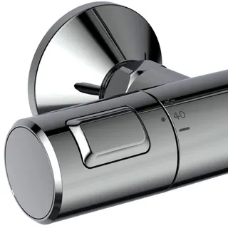 Ideal Standard Duschsystem Ceratherm T25 länge einstellbar fix Chrom – Bild 2