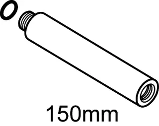 Ideal Standard Verlängerung Brausestange Idealrain Chrom – Bild 3