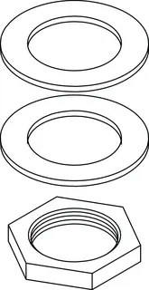 Ideal Standard Befestigungsset Seitenventil, A963049NU
