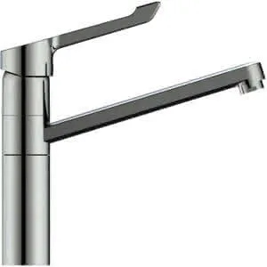 Ideal Standard Küchenarmatur Ceraflex,m.Klinikhebel, m.hohem Rohrausl., Ausld.222mm, Chrom