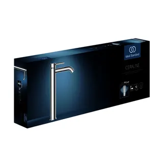 Ideal Standard Waschtisch-Armatur Ceraline m.verl.Sockel o.Ablgarn. Ausld.150mm Silk Black – Bild 2