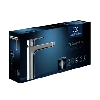 Ideal Standard Waschtischarmatur Cerafine O H120 o.Ablgarn. Ausld.126mm Chrom – Bild 3