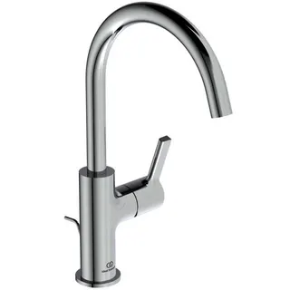 Ideal Standard Waschtischarmatur JOY, m.h.Auslauf, m.Ablgarn., Ausld.169mm, Chrom – Bild 3