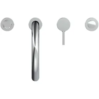 Ideal Standard 4-Loch Wannenrandarm. JOY, m.Auslauf, Stab-HB u.Umsteller, Chrom