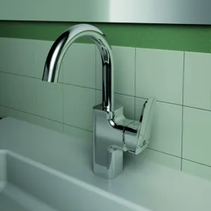 Ideal Standard Waschtischarmatur Ceraplan H200 m.Ablaufgarn. Ausld.145mm Chrom – Bild 4