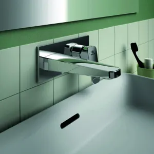 Ideal Standard Wand-Waschtischarmatur UP Ceraplan Ausld.166mm Chrom – Bild 4