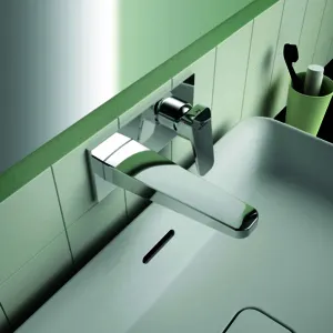 Ideal Standard Wand-Waschtischarmatur UP Ceraplan Ausld.166mm Chrom – Bild 5