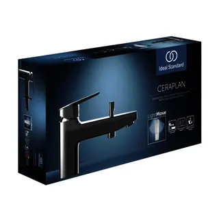 Ideal Standard Badearmatur Ceraplan für Wannenrand 47x196x146mm Chrom – Bild 4