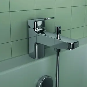 Ideal Standard Badearmatur Ceraplan für Wannenrand 47x196x146mm Chrom – Bild 5
